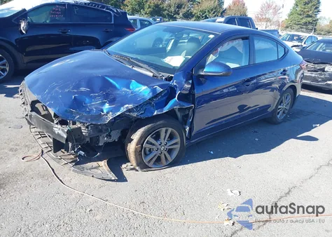 2018 Hyundai Elantra Sel from USA, damaged, VIN 5NPD84LF7JH347525